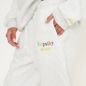 Mayfair Group Empathy Always Gray Sweatpants